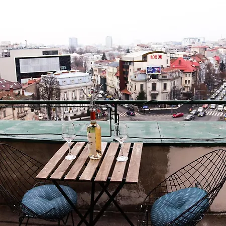 Scandinavian Style With Panoramic View Apartment Bucharest