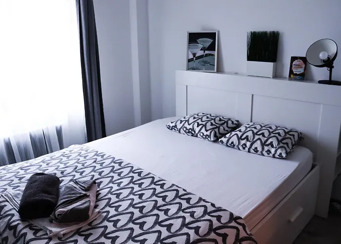 公寓 Scandinavian Style With Panoramic View