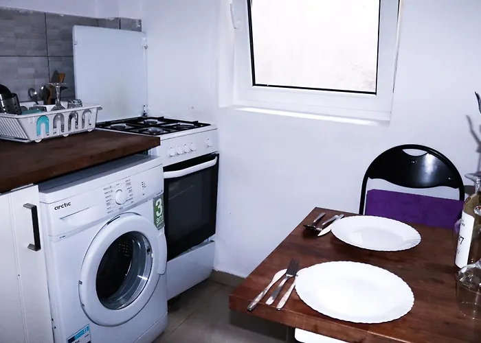 Scandinavian Style With Panoramic View Apartmán